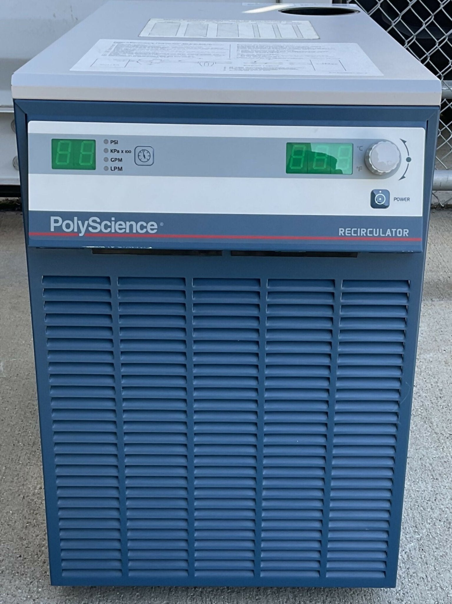 GANTRY AIR/WATER CHILLER (3552945/03552945 SIEMENS/POLYSCIENCE