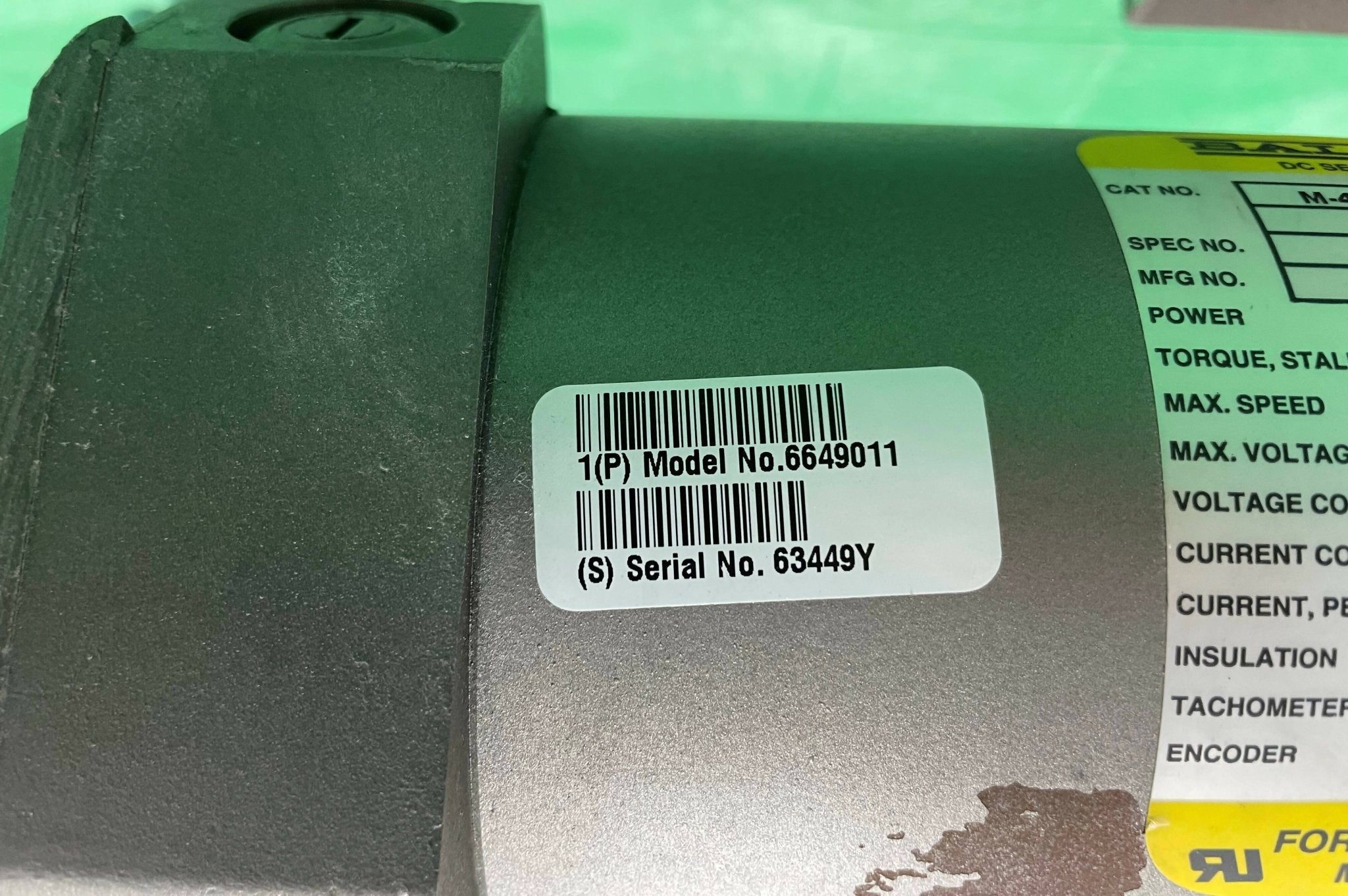 Gantry Motor Longitudinal (6649011/M-4525-X SIEMENS