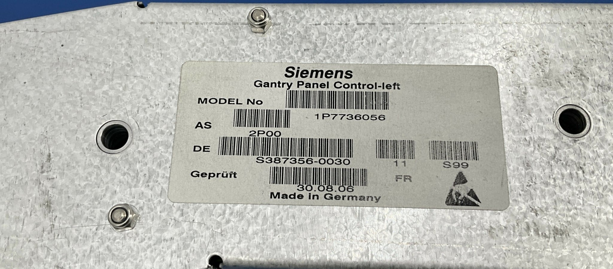 GANTRY PANEL CONTROL (LT (