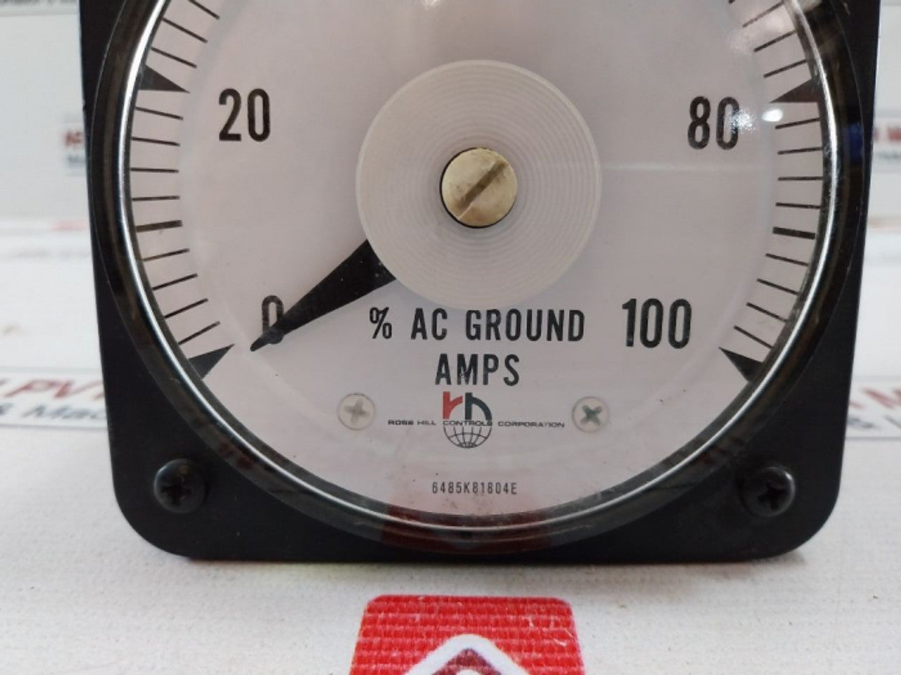 General Electric DB40 DC Ammeter Industrial Grade Precision Current Measurement Device