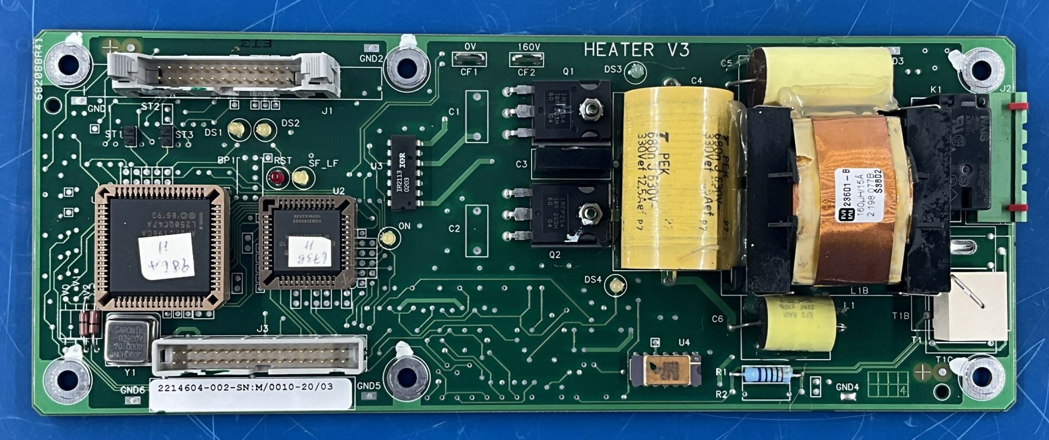 HEATER V3 BOARD (2214604 REV 002) GE