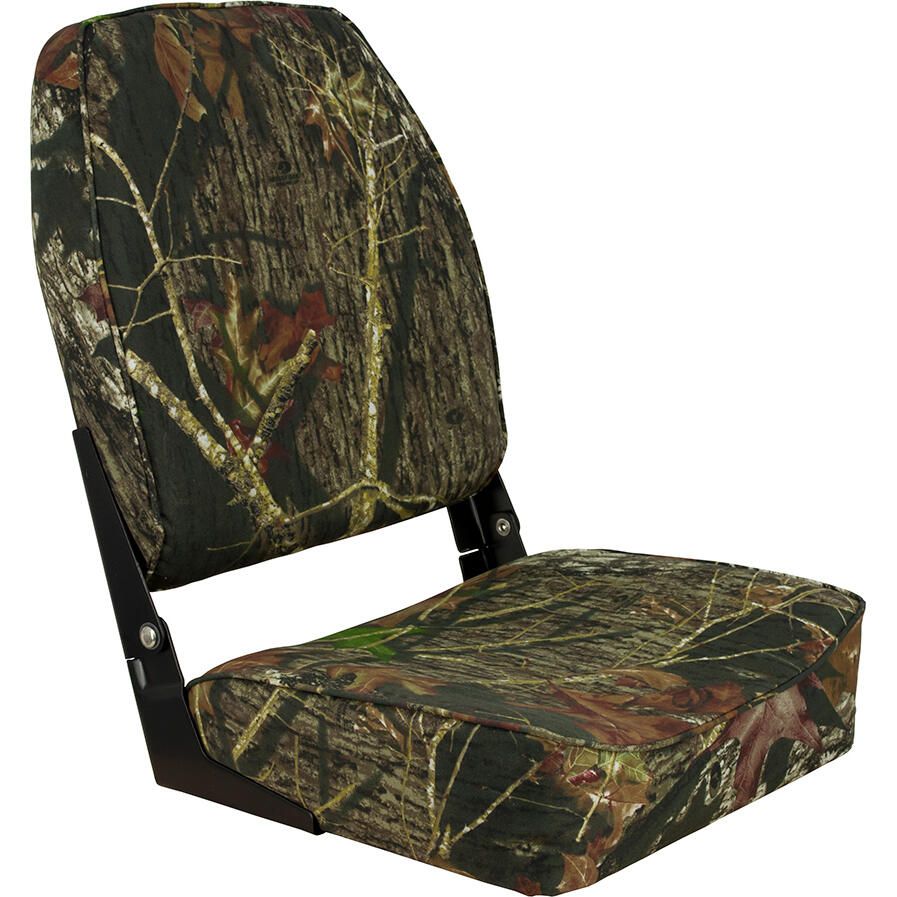 Springfield 1040646 High Back Folding Seat, Mossy Oak Break-Up