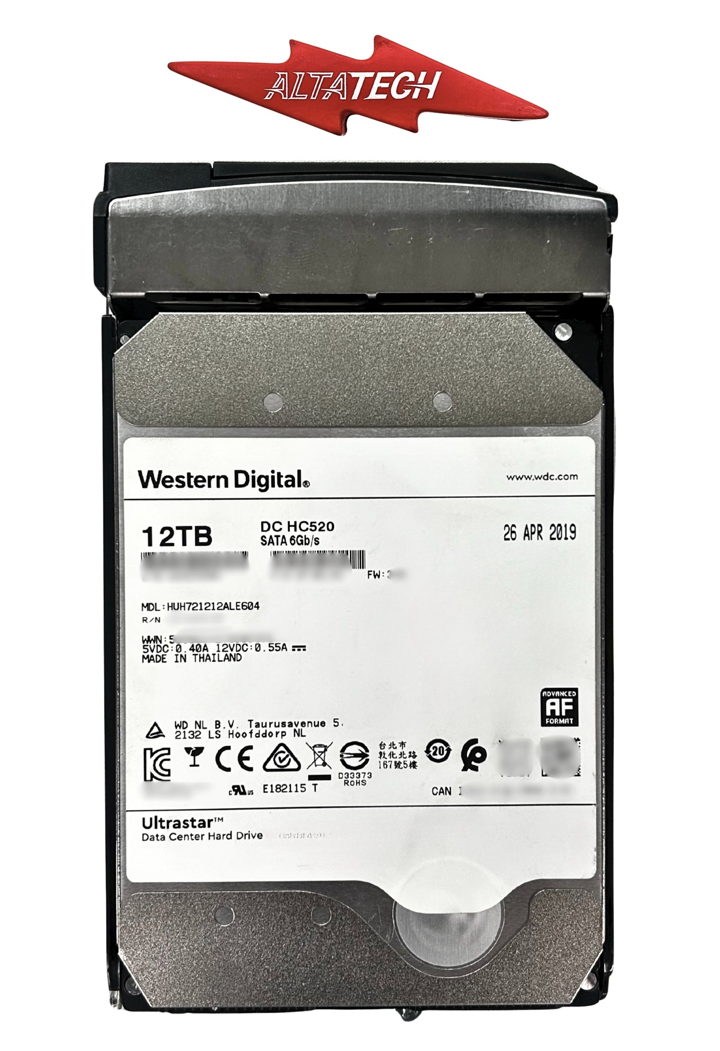 Hitachi HUH721212ALE604 HGST 12TB 7.2K RPM 3.5" LFF 6GB/s SATA