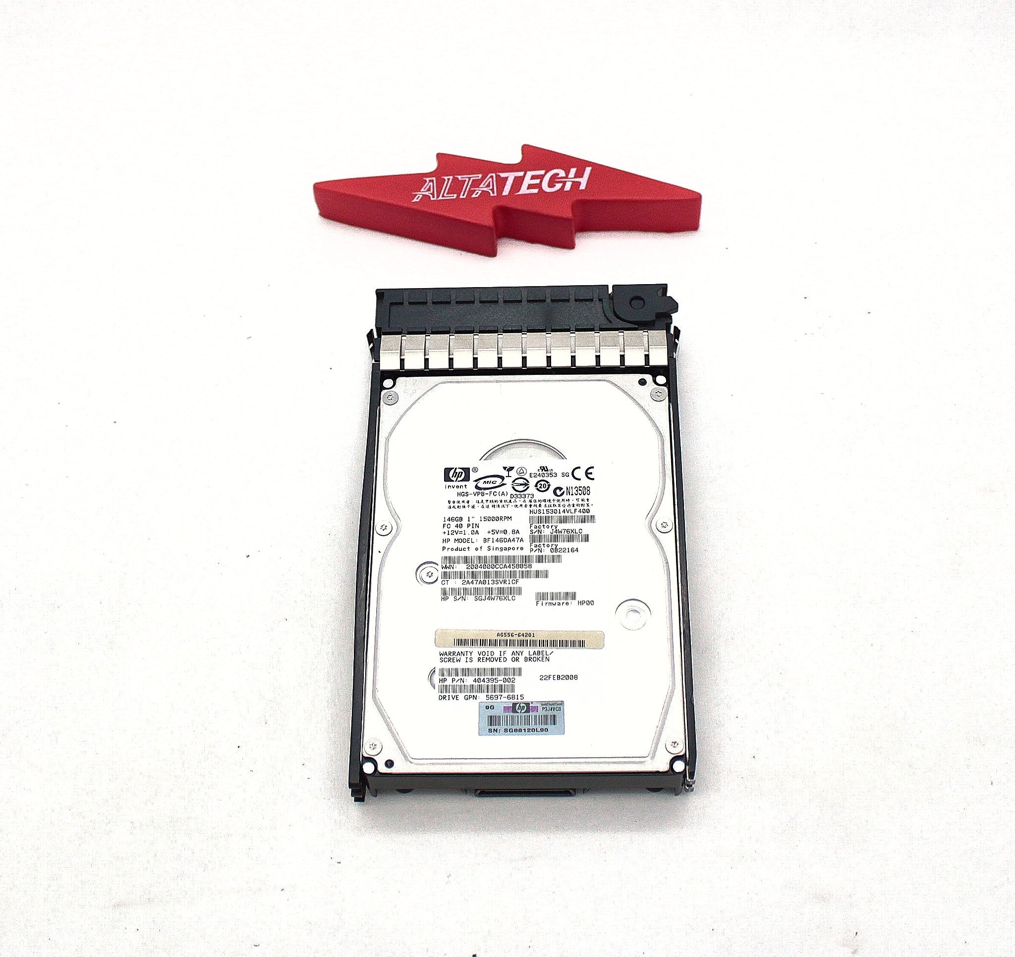 HP 454410-001 146GB 15K M6412A FC HDD