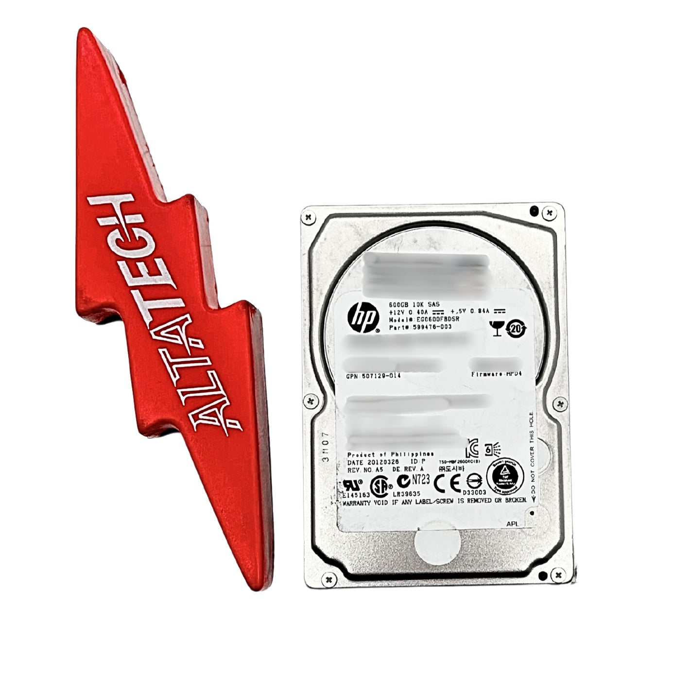 HP 507129-014 600GB SAS 6G 10K SFF DP HDD Hard Disk Drive 2.5 Inch