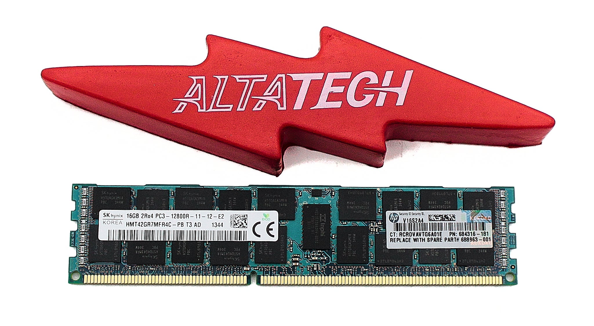 HP 684316-181 16GB PC3-12800R DDR3-1600 2RX4 ECC