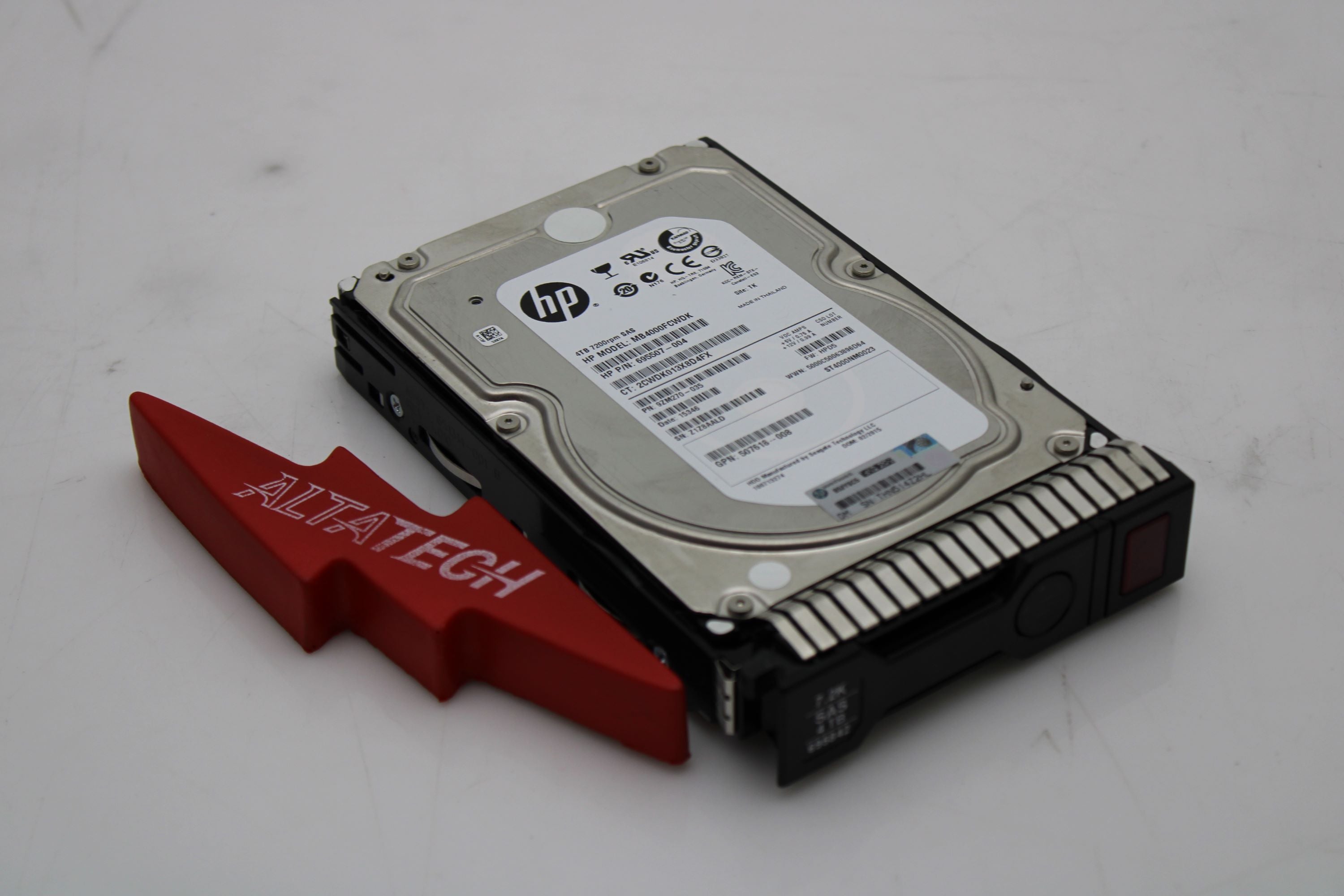 HP 695842-001 4TB 6G 7.2K LFF MDL SAS HDD
