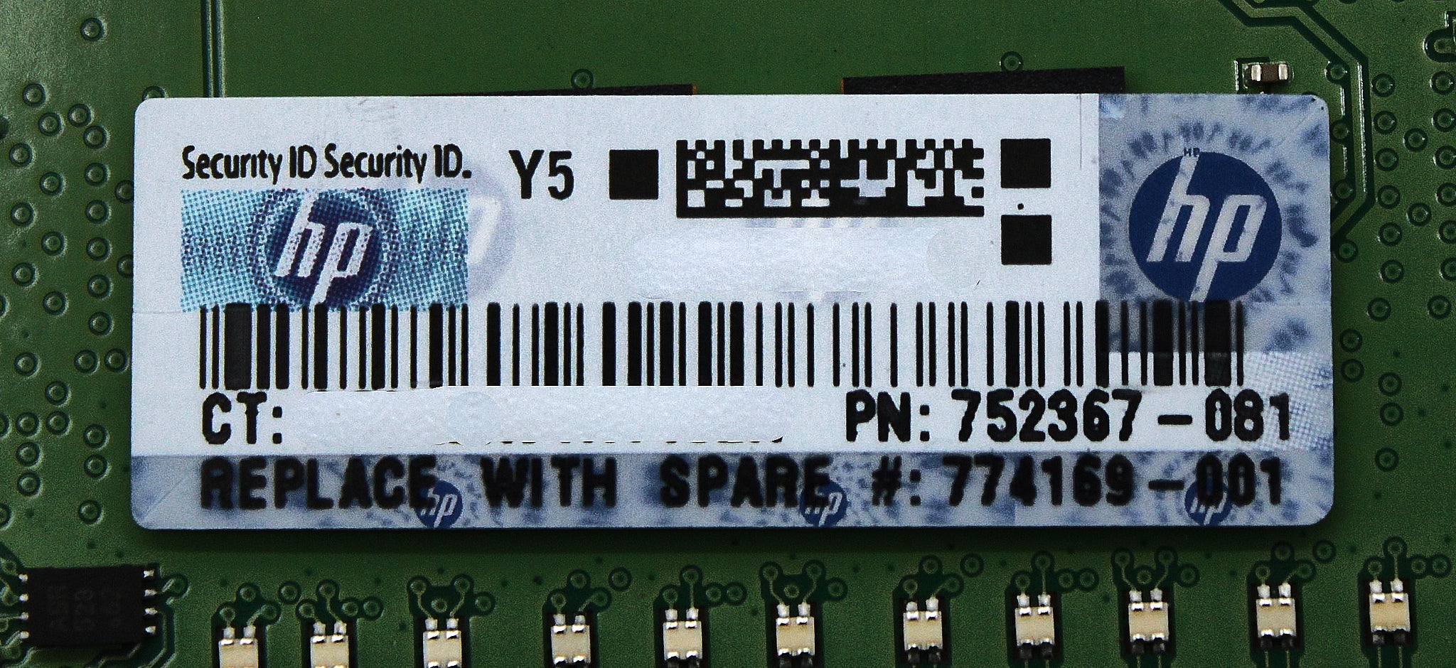 HP 774169-001 4GB PC4-17000P DDR4-2133 1RX8 ECC