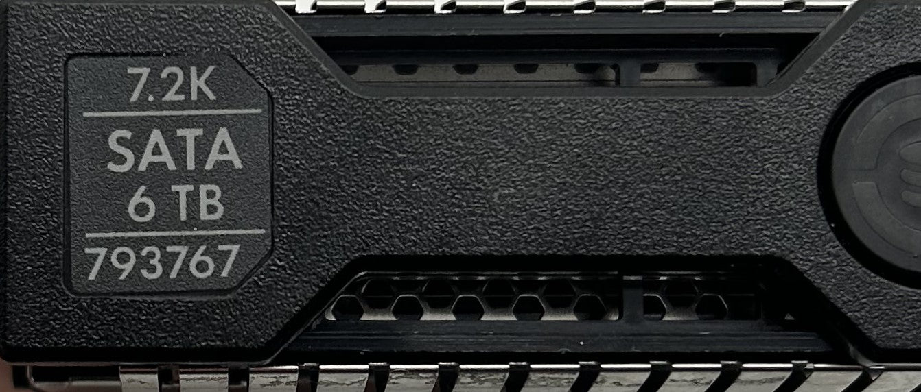 HP 793767-001 6TB 7.2K SATA LFF 6G 512e He MDL SC HDD