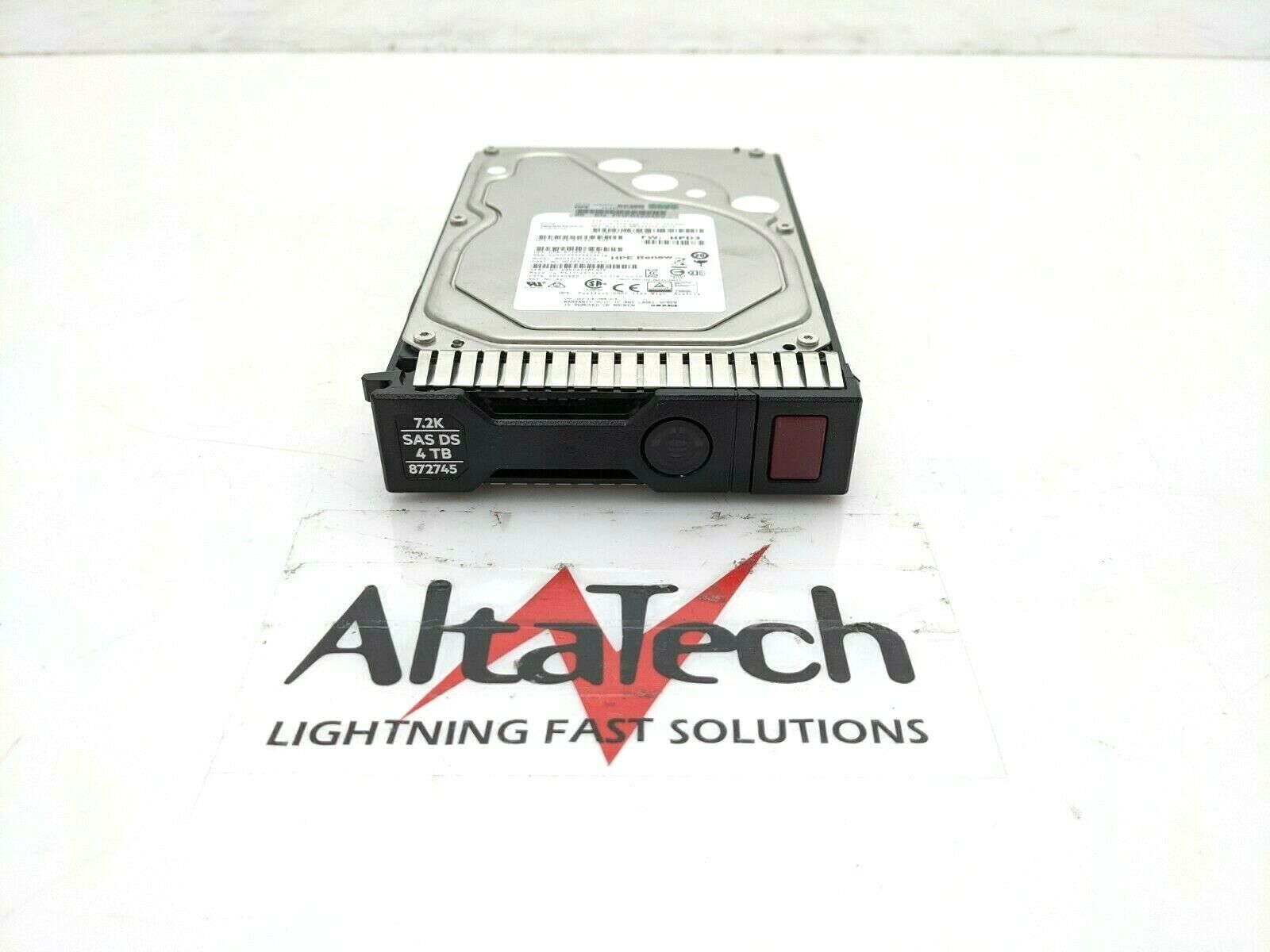 HP 872487-B21 4TB 7.2K SC LFF 3.5" SAS 12G