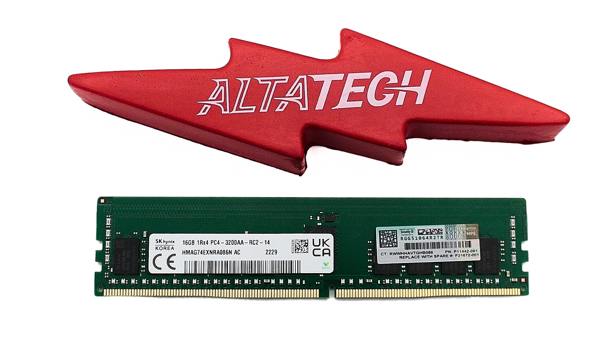 HP P21672-001 16GB (1*16GB) 1RX4 PC4-25600AA-R DDR4-3200MH