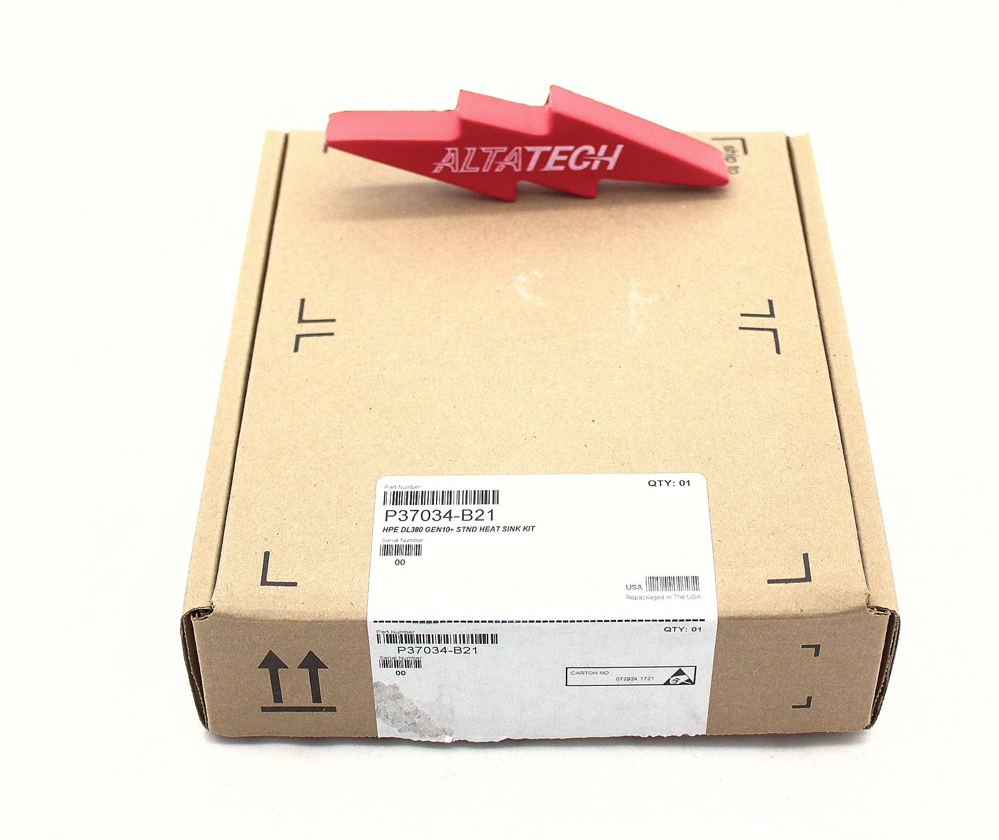HP P37034-B21 DL380 Gen10 Plus Standard Heat Sink