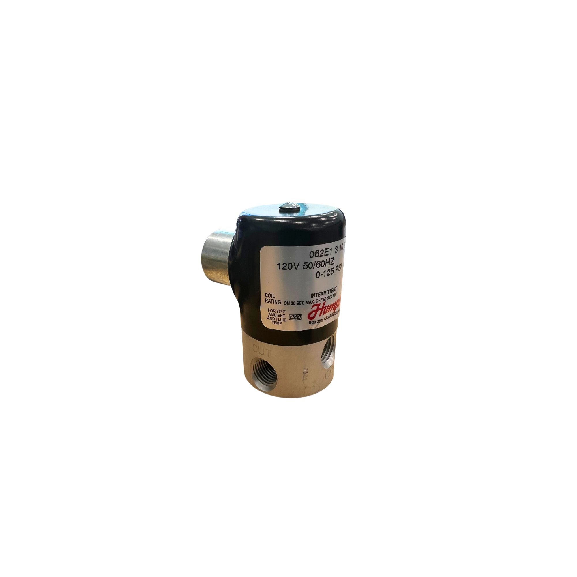 Humphrey | Tyna-Myte Solenoid Valve | 062E1-3-10-20-36-120/60