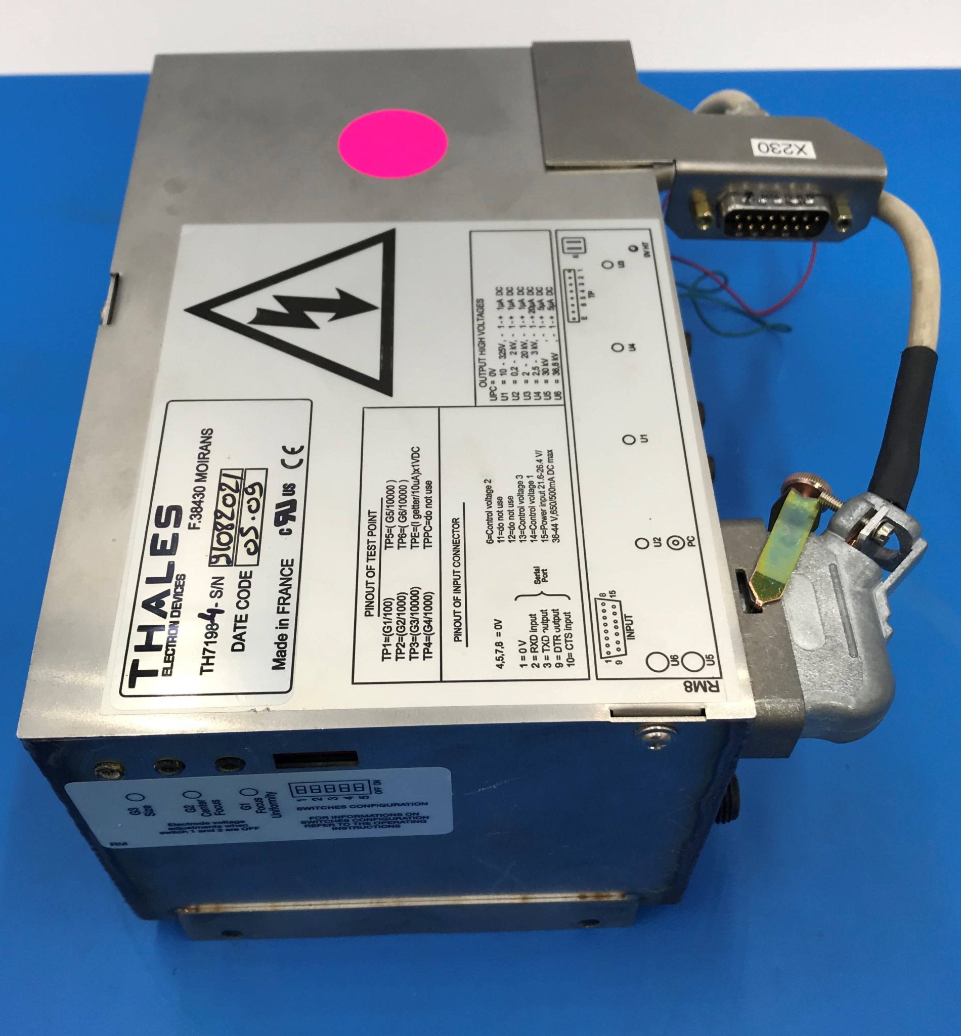 HV II POWER SUPPLY (TH7198-4 Thales