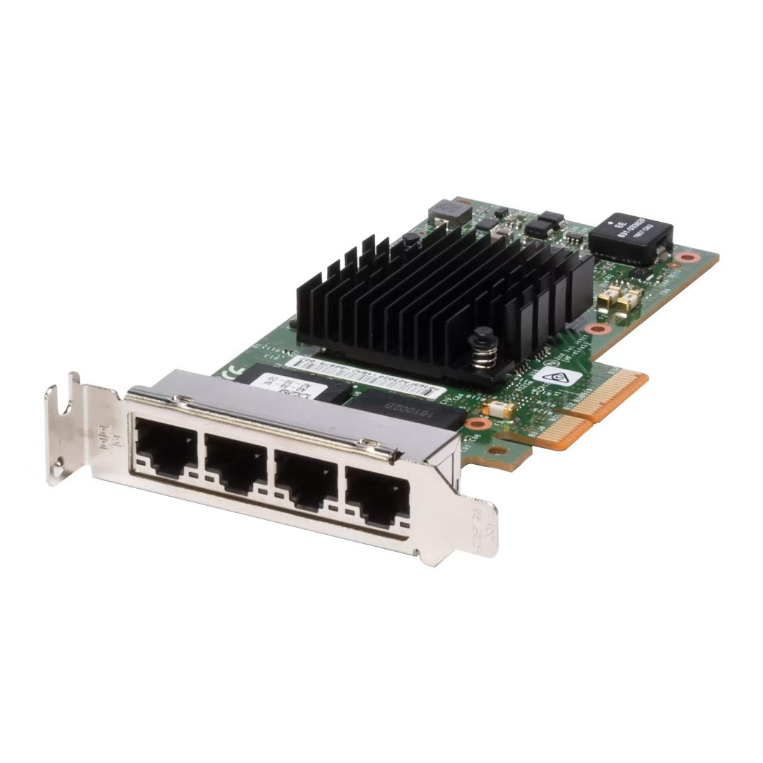 Dell Intel I350-T4 Quad Port 1GbE PCI-E Adapter | T34F4
