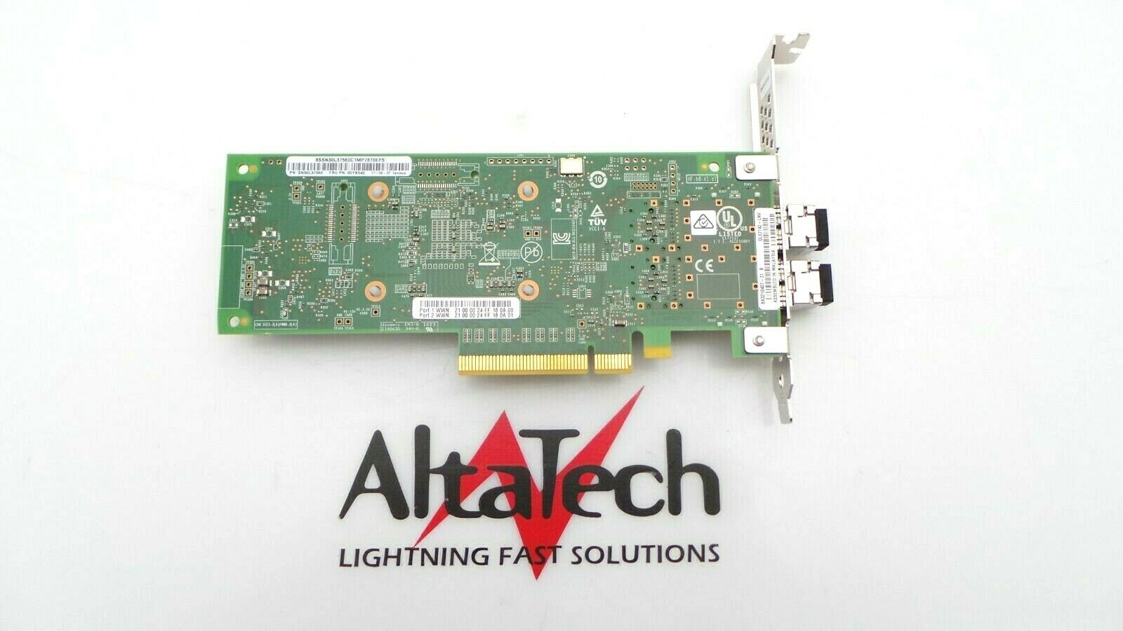 IBM 00YK542 QLogic QLE2742 32GB 2-Port PCIe SFP+ FC Adapter