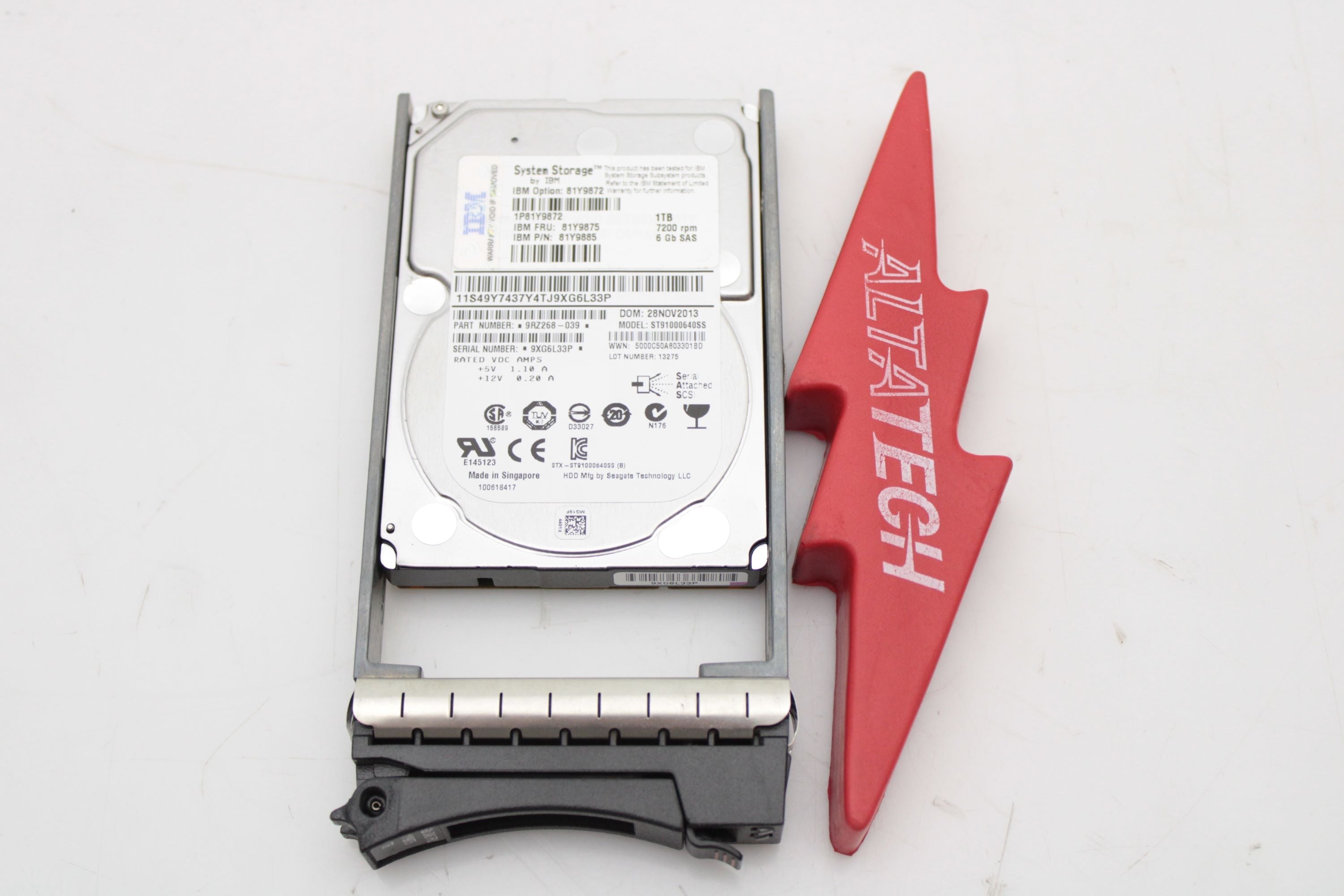 IBM 81Y9875 IBM 1TB SAS 7200 RPM 6GB 2.5"