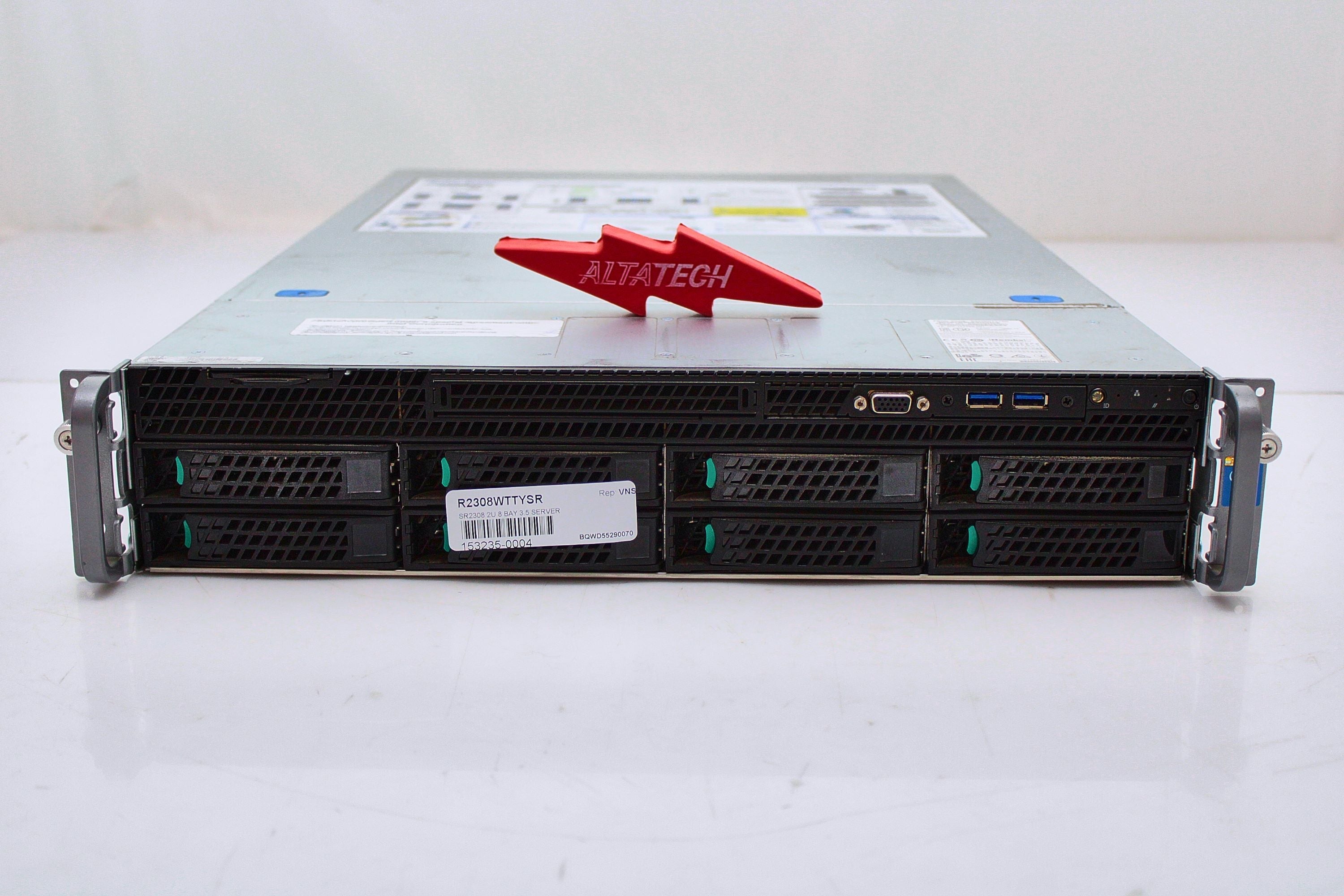 Intel R2308WTTYSR SR2308 2U 8 BAY 3.5 SERVER