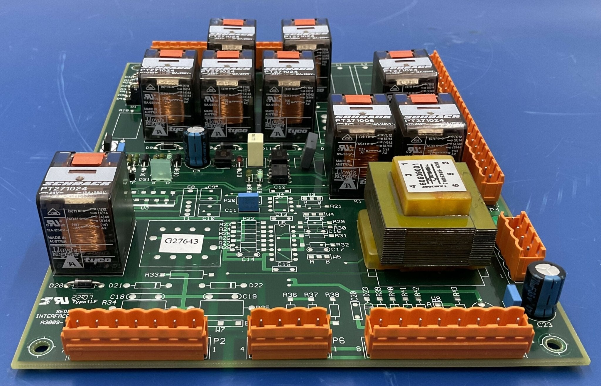 INTERFACE CONTROL BOARD (A-3009-11-J GE