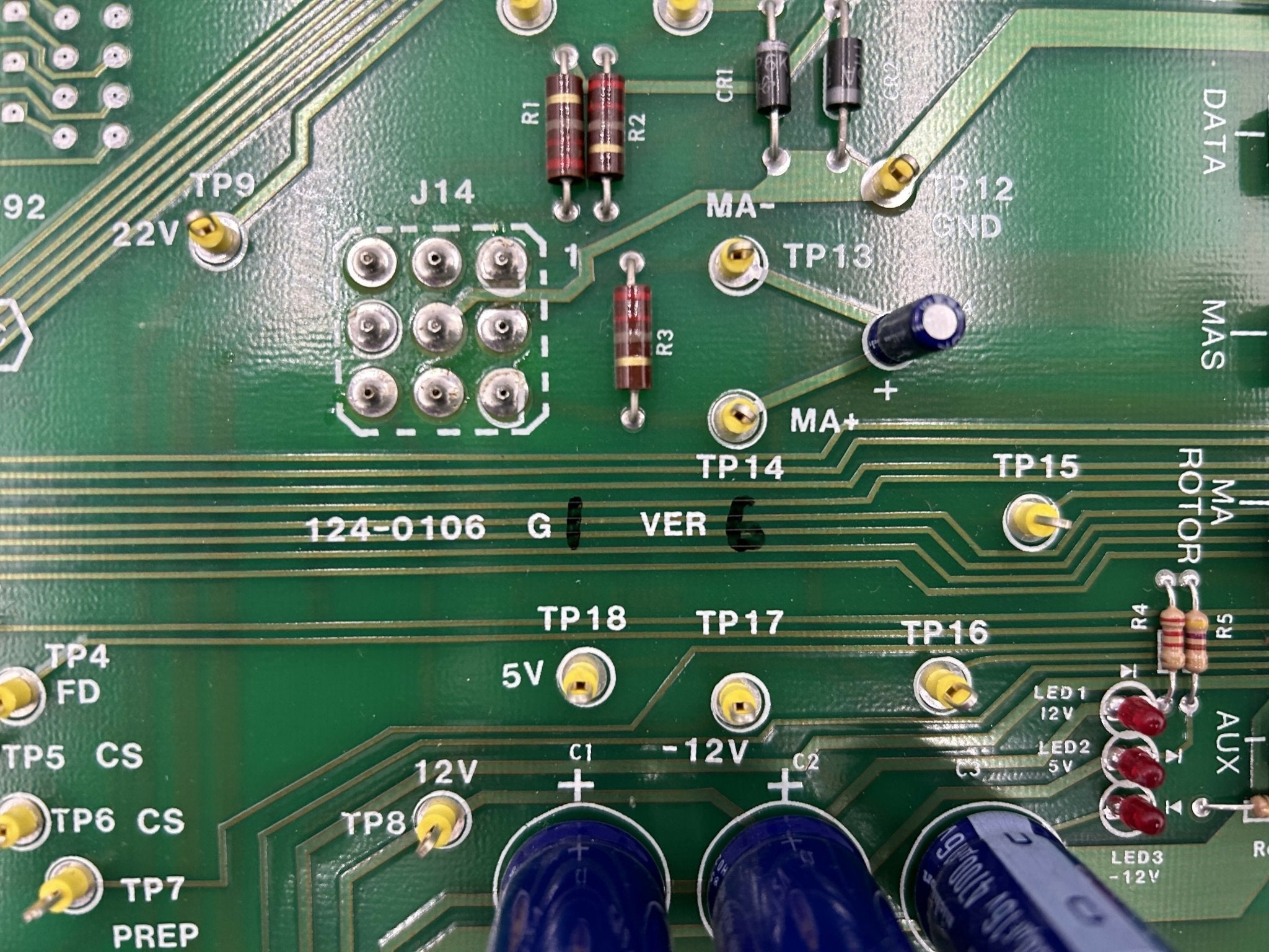 INTERFACE CONTROLLER BOARD (124-0106 G1 Ver6 Gendex