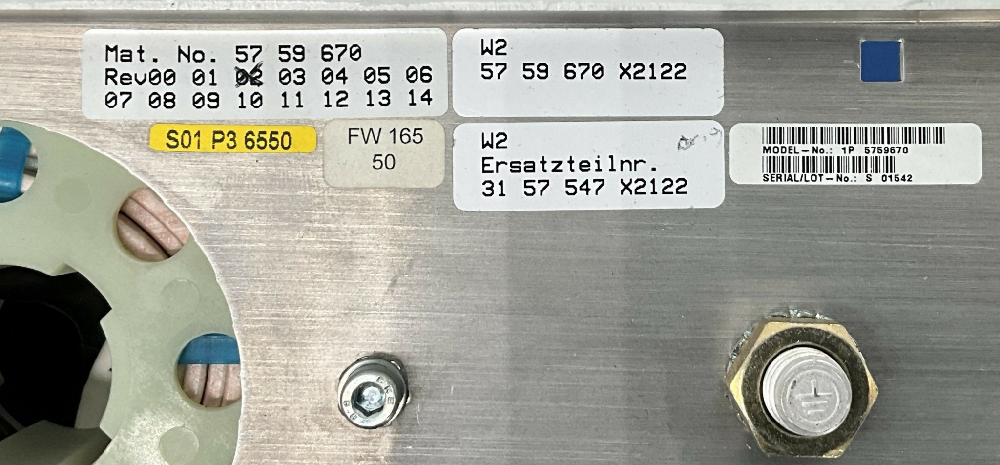INVERTER W2 ASSEMBLY GROUP E 02 W/D641(03157547/5759670/1167704 SIEMENS