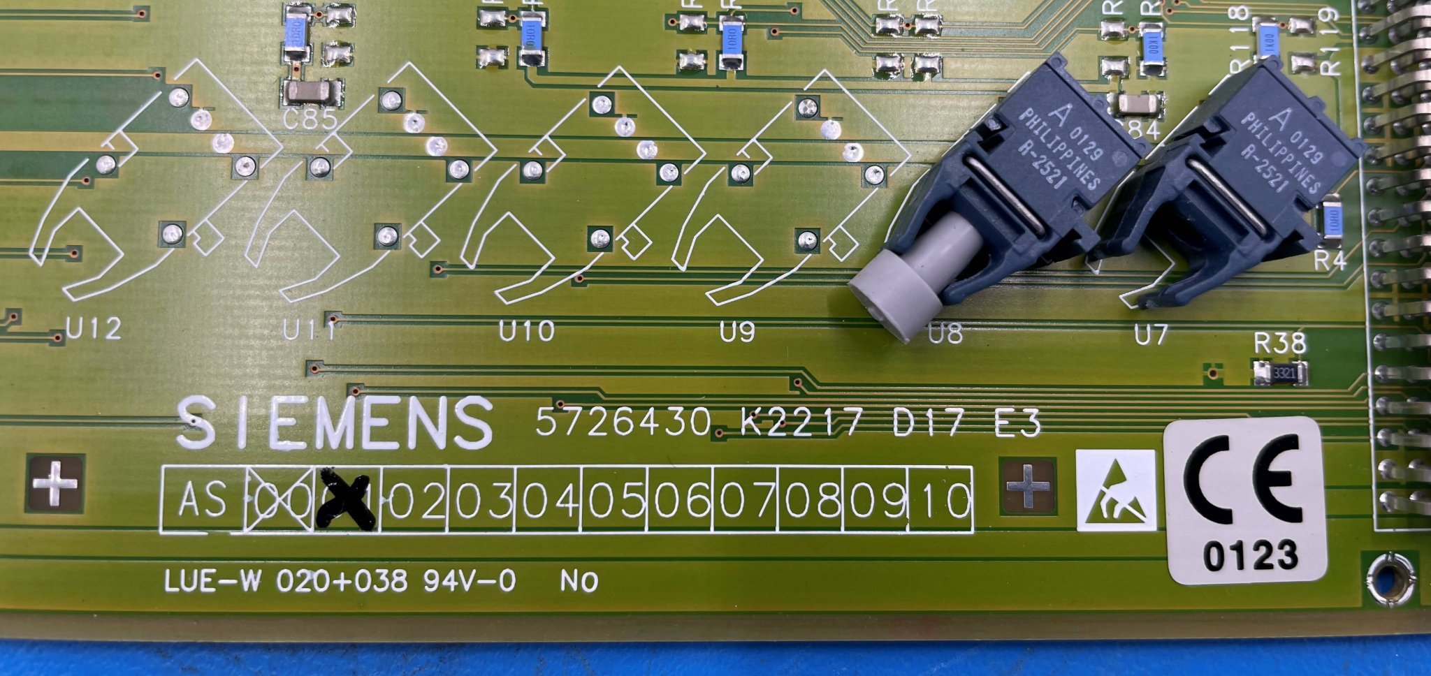I/O D17 BOARD (5726430 SIEMENS