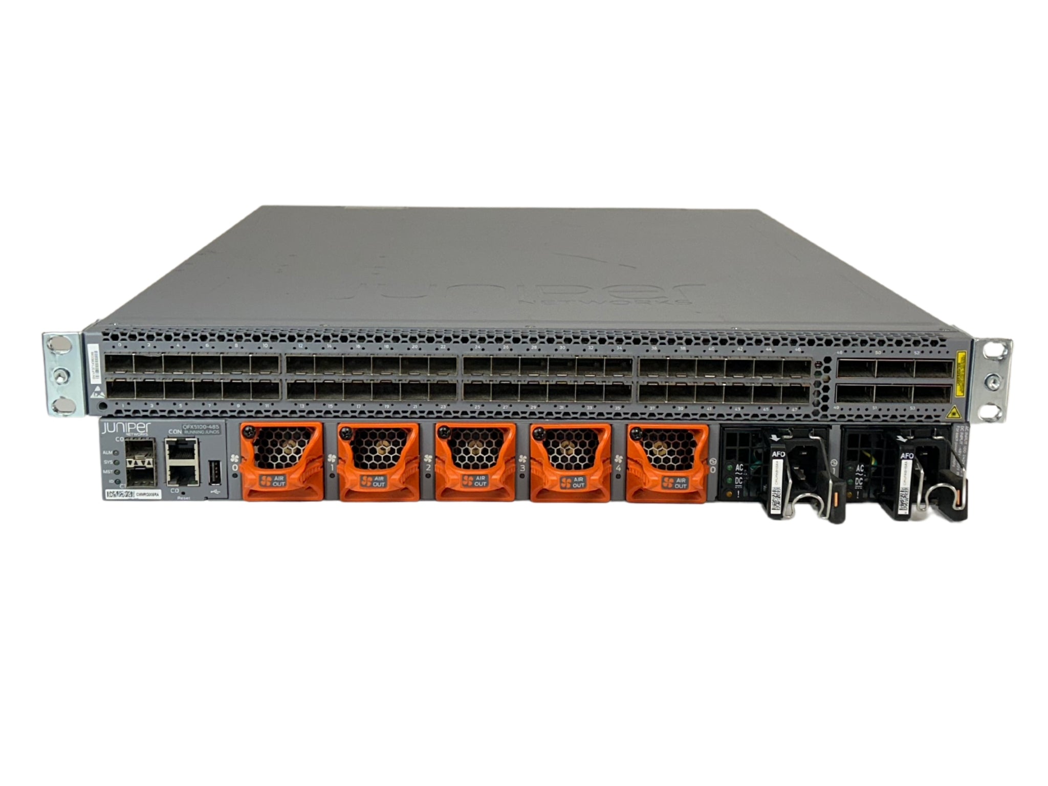 Juniper Networks 2x QFX5100-48S-3AFO Quantity 2x Juniper 48-Port Switc