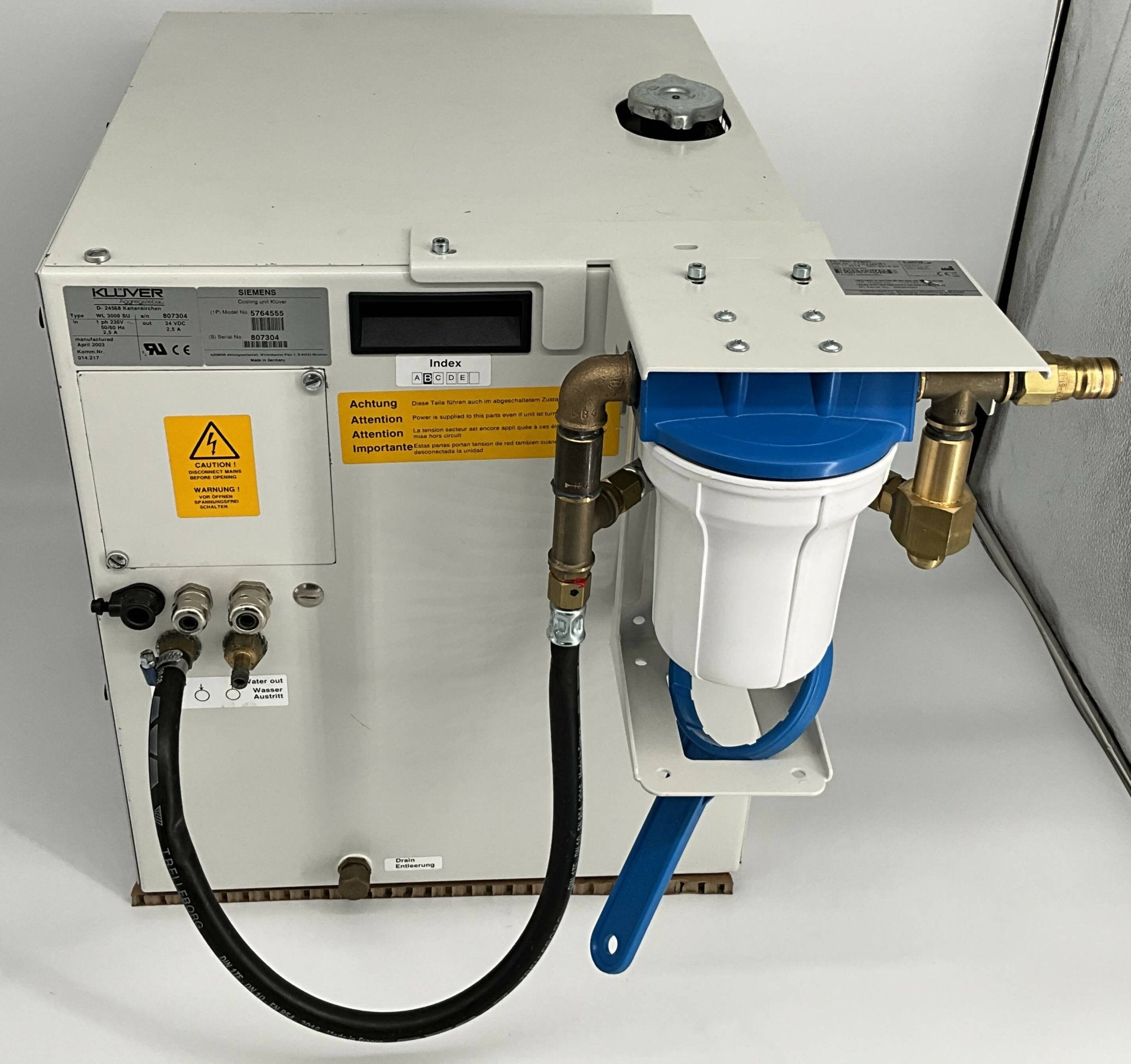 KLUVER COOLING UNIT (5764555/05764555 SIEMENS