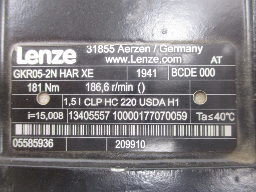 LENZE GKR05-2N HAR XE NSNP