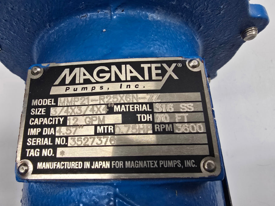 MAGNATEX PUMPS MMP21-R25X6N-ZZ NSNP