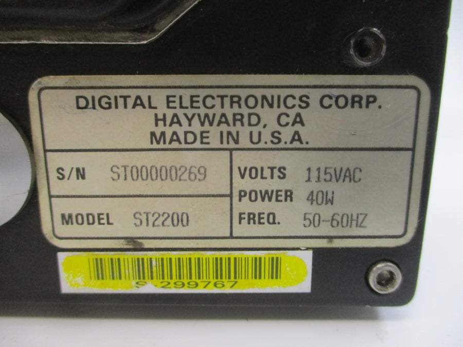 DIGITAL ELECTRONICS ST2200 115VAC UNMP