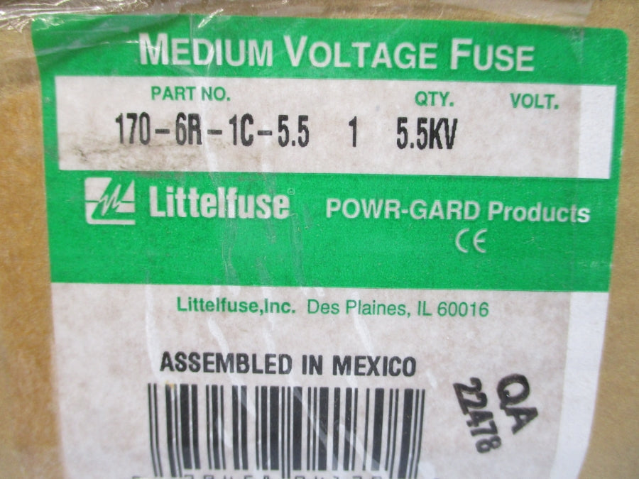 LITTELFUSE 170-6R-1C-5.5 170(6R)A NSMP