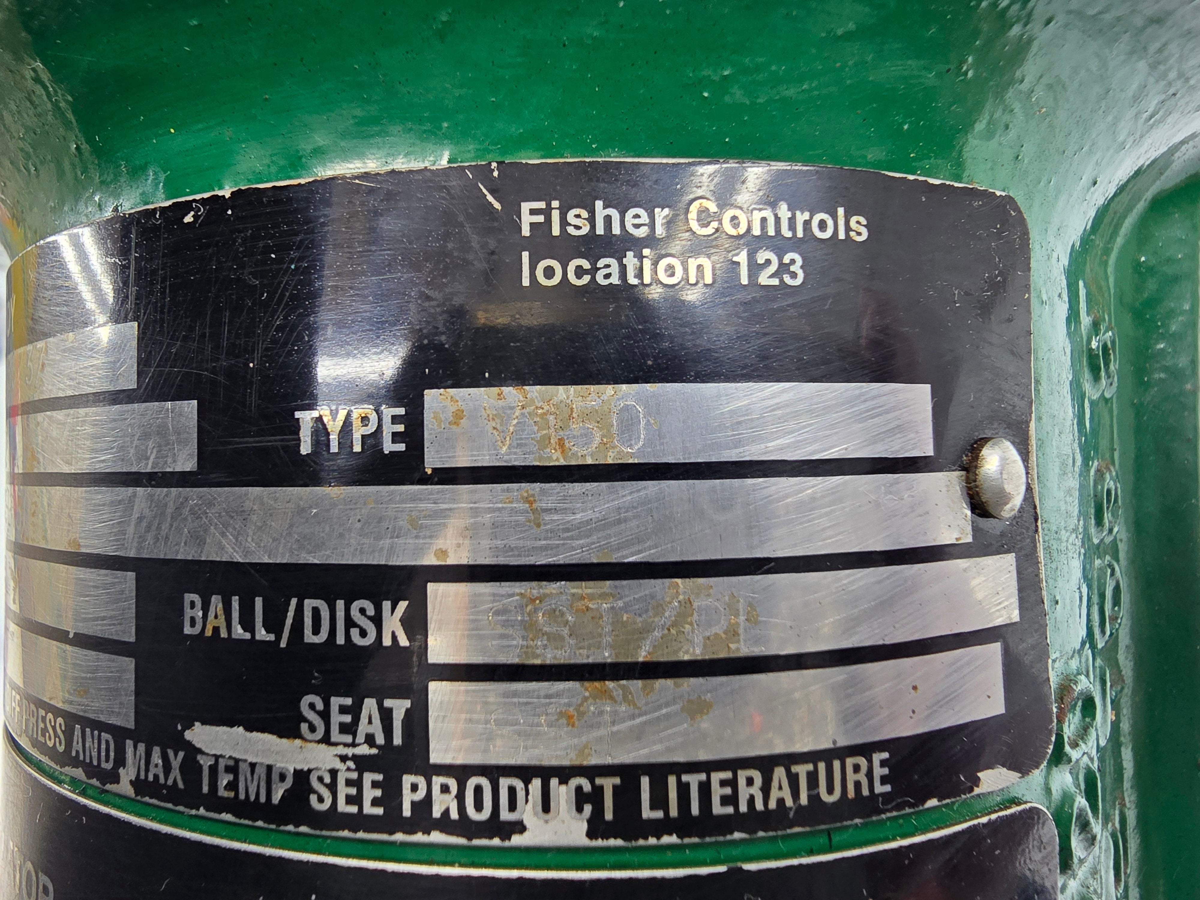 FISHER V150 1052 DVC2000 30PSI SIZE 20 2" UNMP