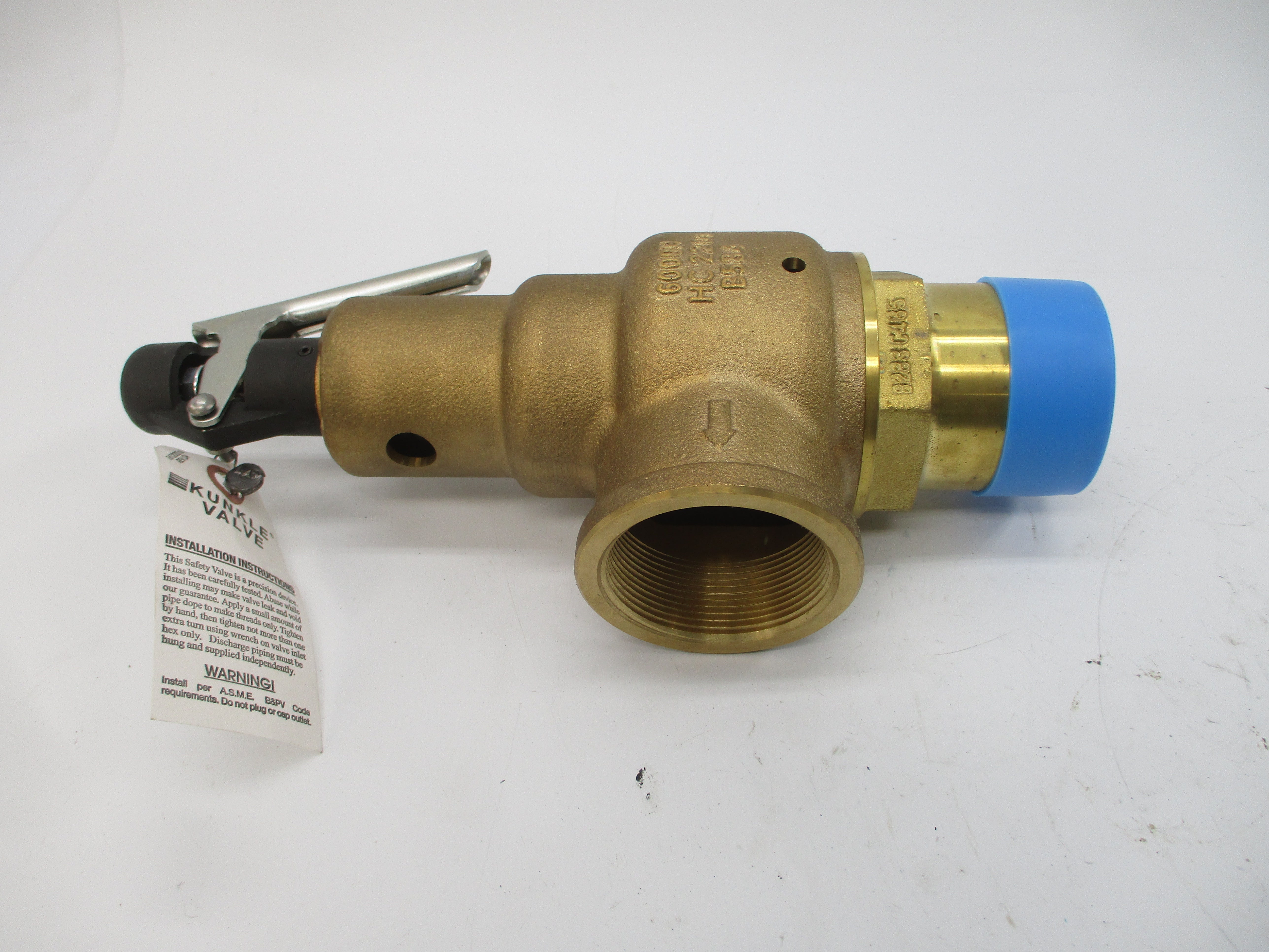 KUNKLE VALVE 6010HHM01AKM 125PSI 2" NSNP