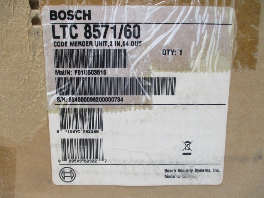 BOSCH LTC8571/60 120VAC NSMP