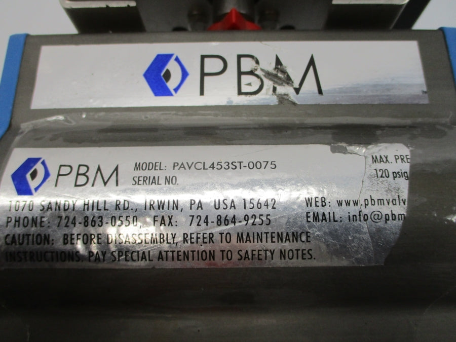 PBM SDE-E5U-G-X-34-N348 900PSI 1" NSNP