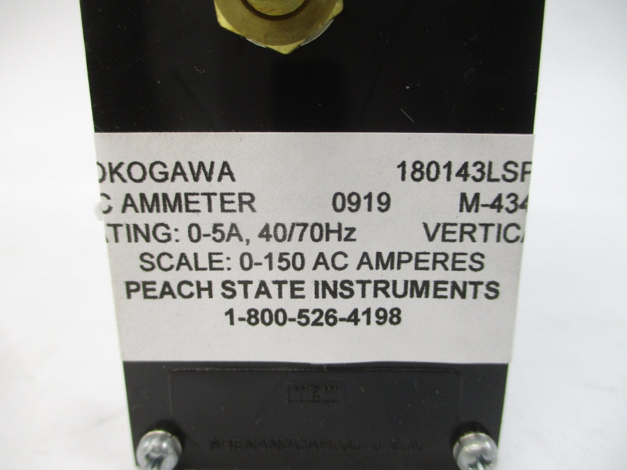 YOKOGAWA 180143LSPZ 0-150ACA 0-5A NSMP