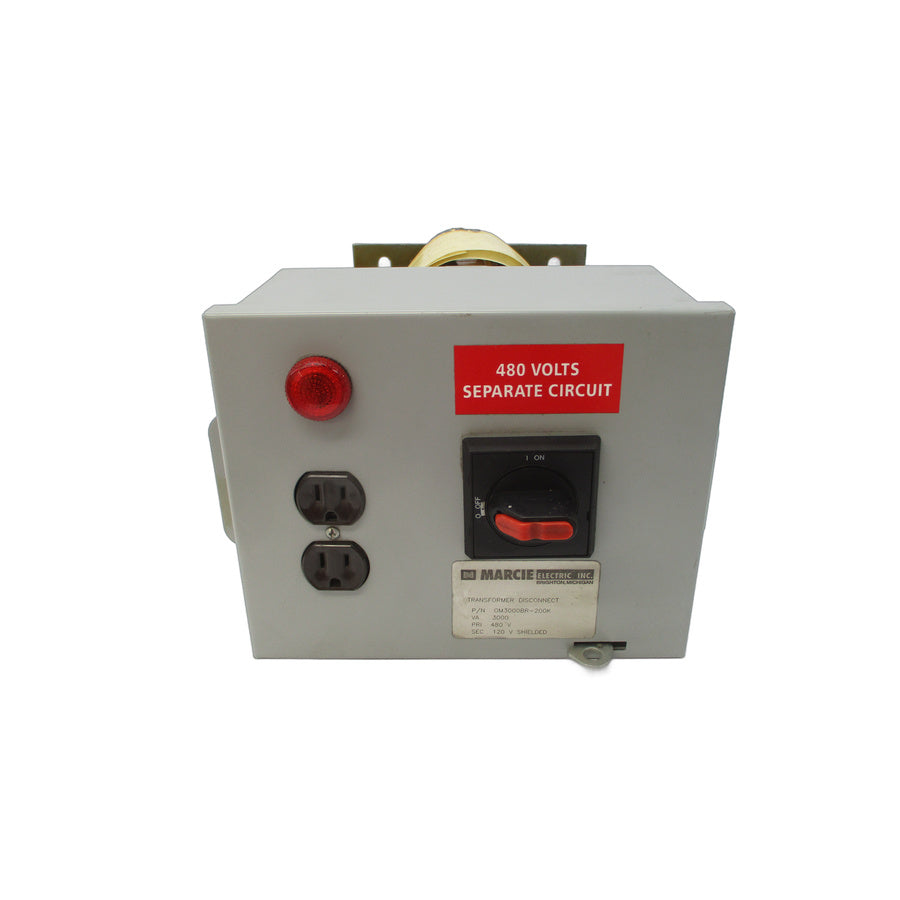 MARCIE ELECTRIC OM3000BR-200K 480V NSNP