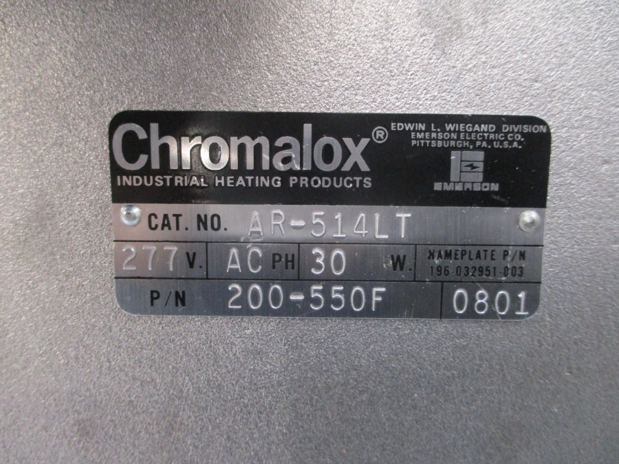 CHROMALOX AR-514LT 200-550F 277VAC NSMP