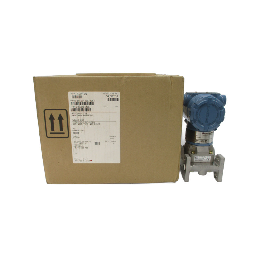 ROSEMOUNT 3051CG4A02A1AB2E5H2 10.5-42.4VDC 300PSI NSMP