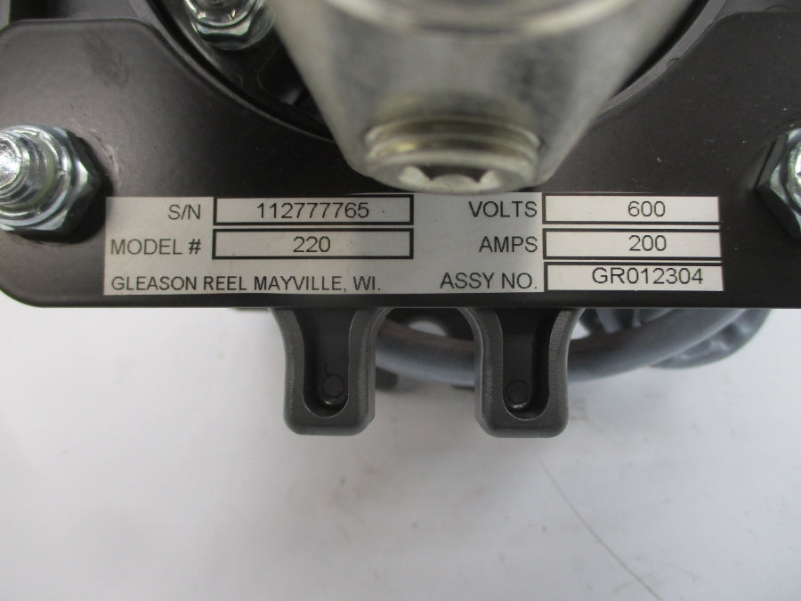 GLEASON REEL 220 GR012304 600V 200A NSNP
