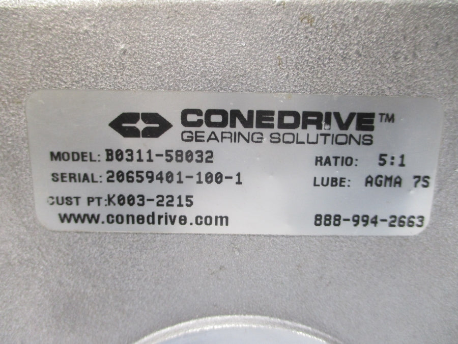 CONE DRIVE B0311-58032 NSNP