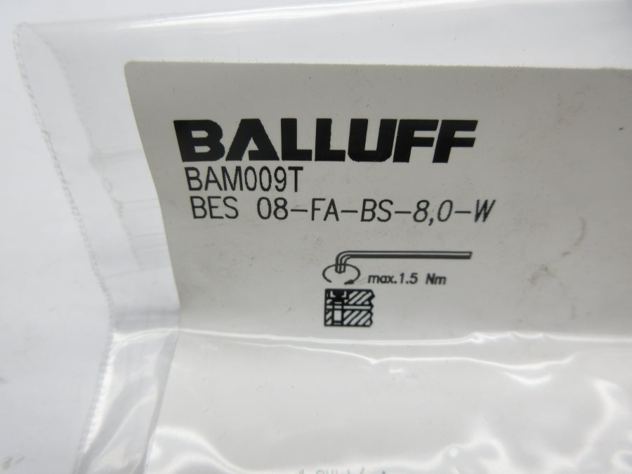 BALLUFF BES08-FA-BS-8.0-W BAM009T NSMP