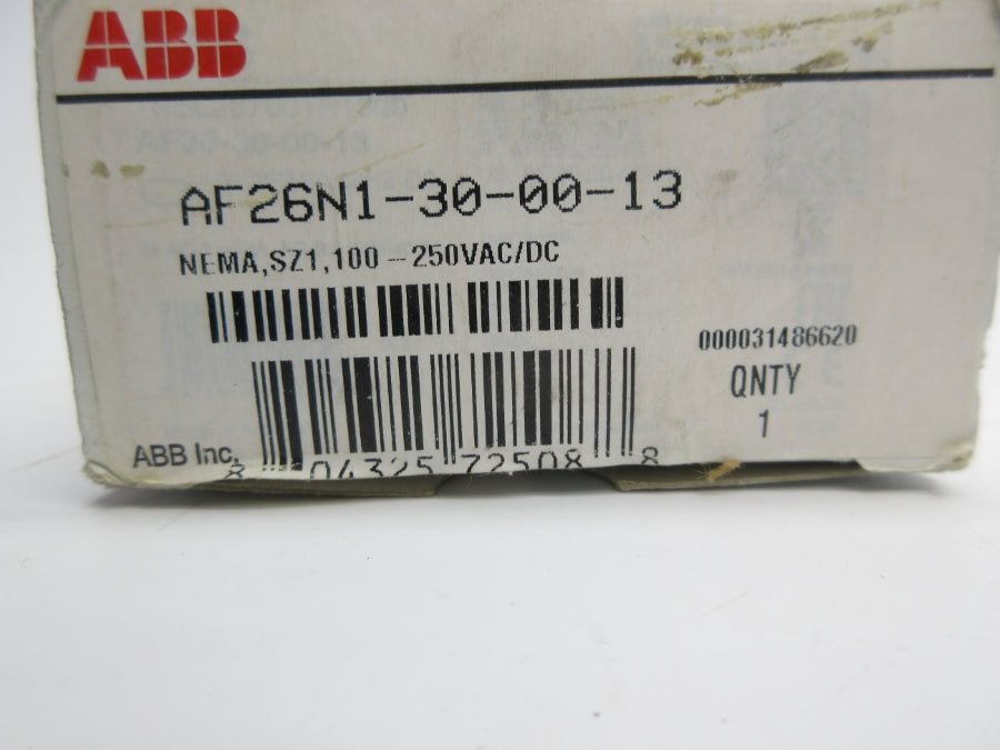 ABB AF26N1-30-00-13 100-250VAC/DC NSMP