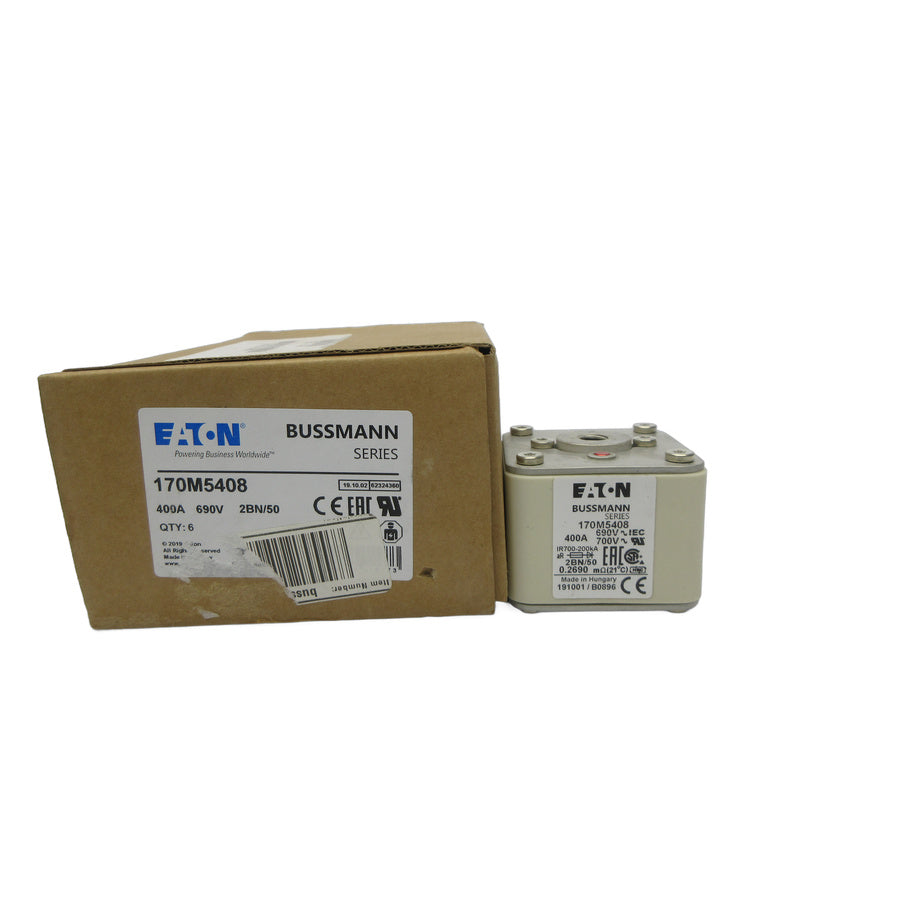 EATON 170M5408 690V 400A (PKG OF 6) NSMP