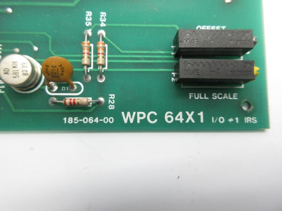 WEB WPC64X1 185-064-00 UNMP