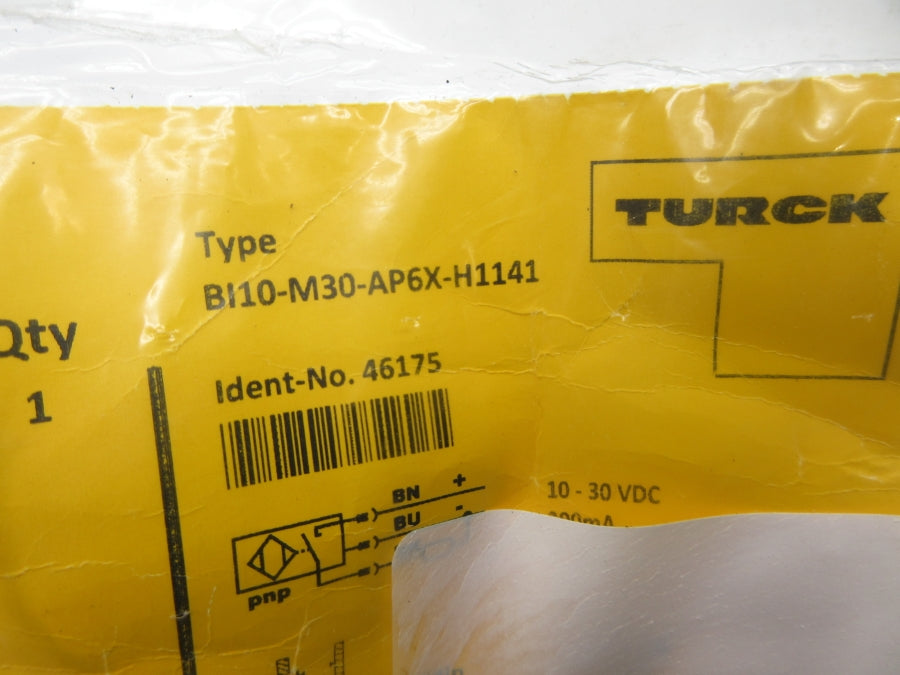 TURCK BI10-M30-AP6X-H1141 46175 10-30VDC NSMP