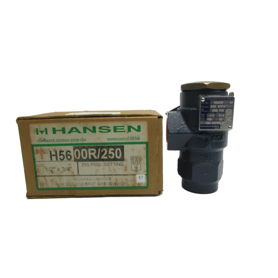 M. HANSEN H5600R/250 250PSI NSMP
