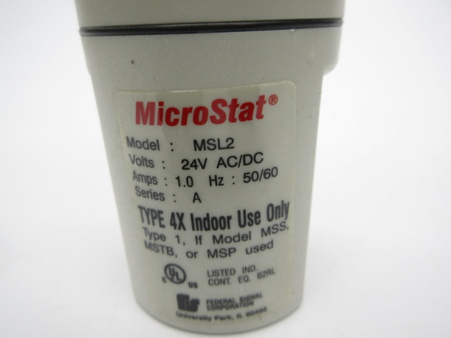 FEDERAL SIGNAL MSL2-024GR 24VAC/DC 1.0A NSNP