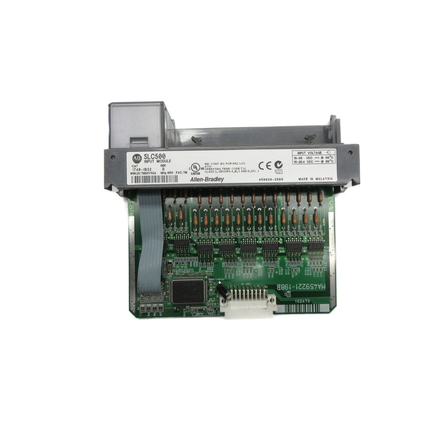 ALLEN BRADLEY 1746-IB32 SER. D 15-30VDC (NO DOOR) NSNP